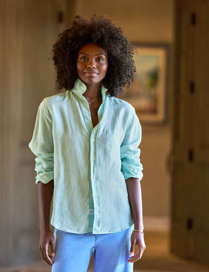 Relaxed Button-Up Shirt 1