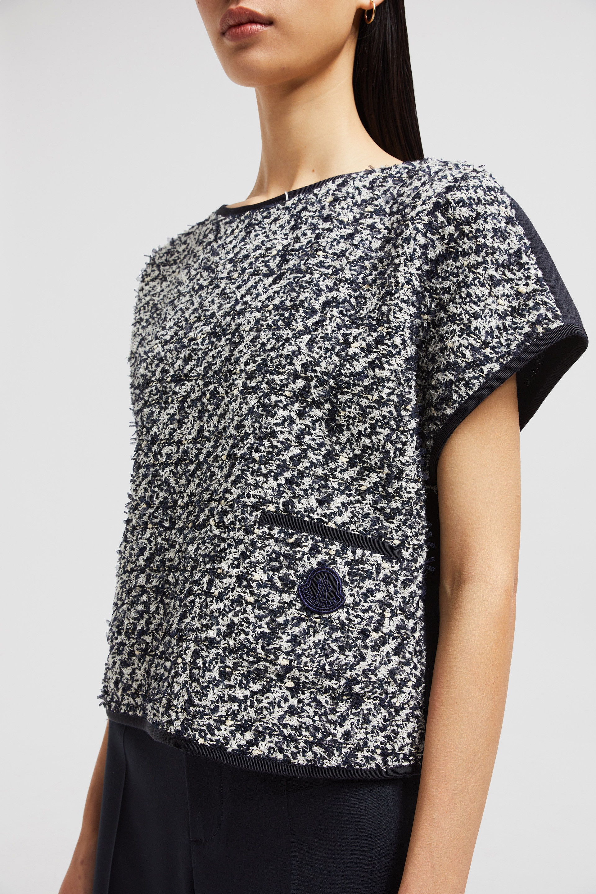 Silk & Tweed Top - 6