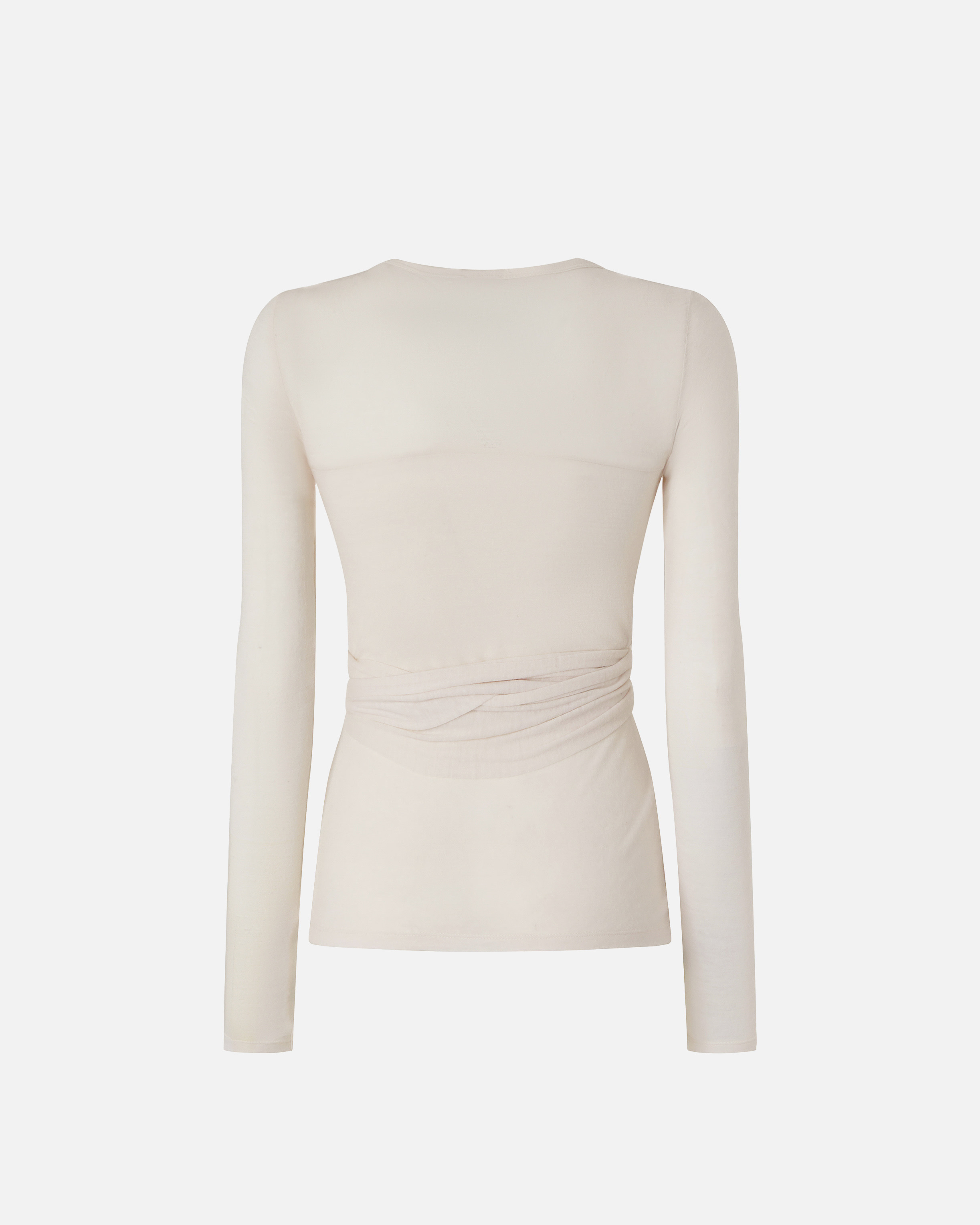 WOOL-BLEND SWEATER WITH KNOT DETAIL - 6