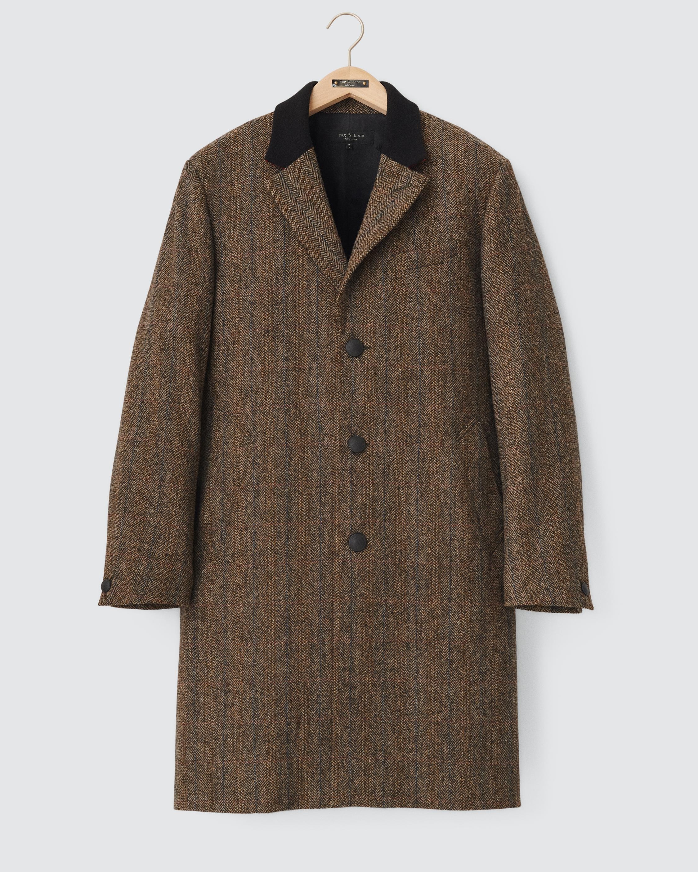 Elias Heritage Wool Topcoat
Tailored Fit - 1