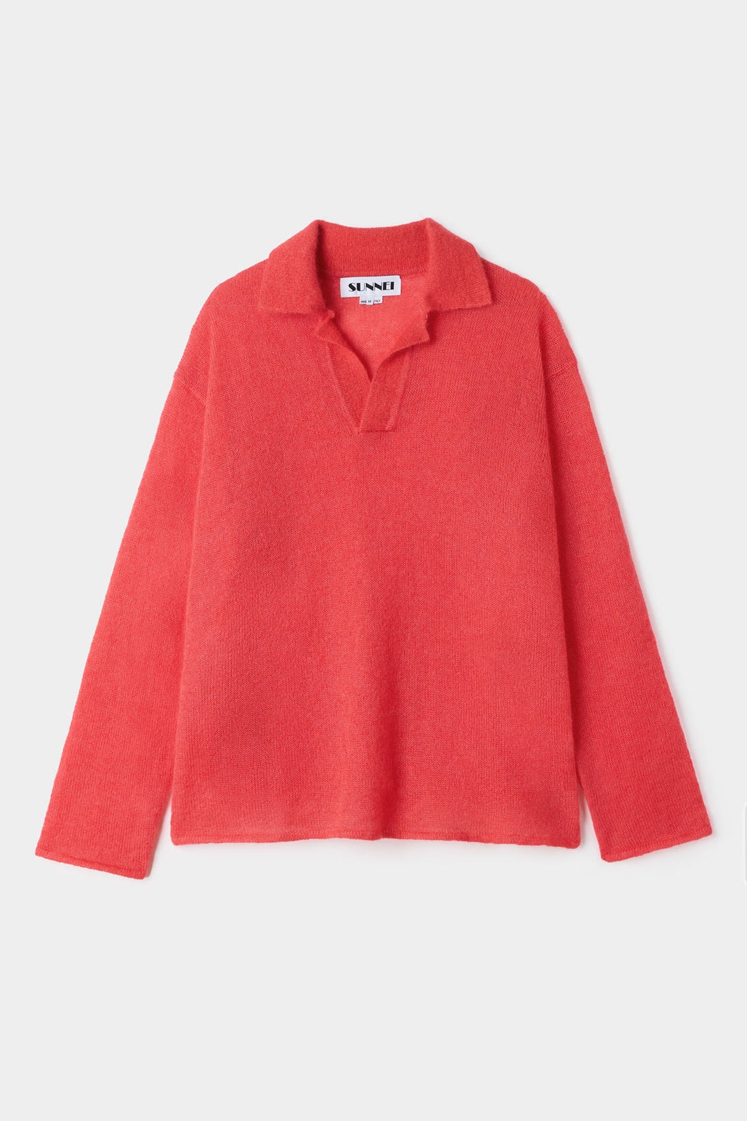 MOHAIR POLO / red - 1