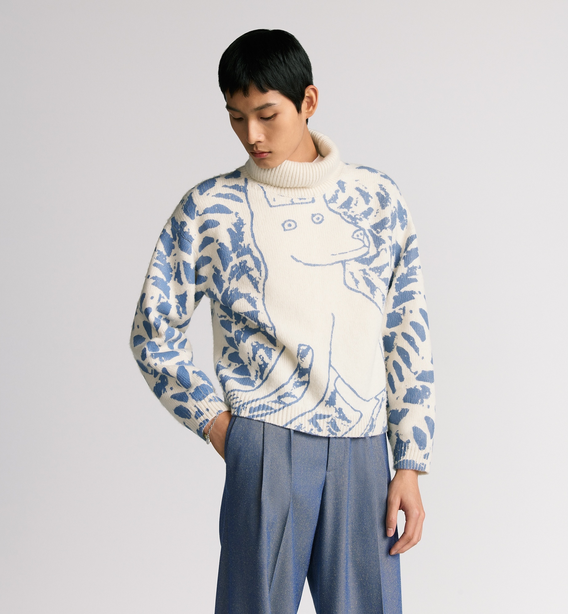 DIOR AND HYLTON NEL Turtleneck Sweater - 2