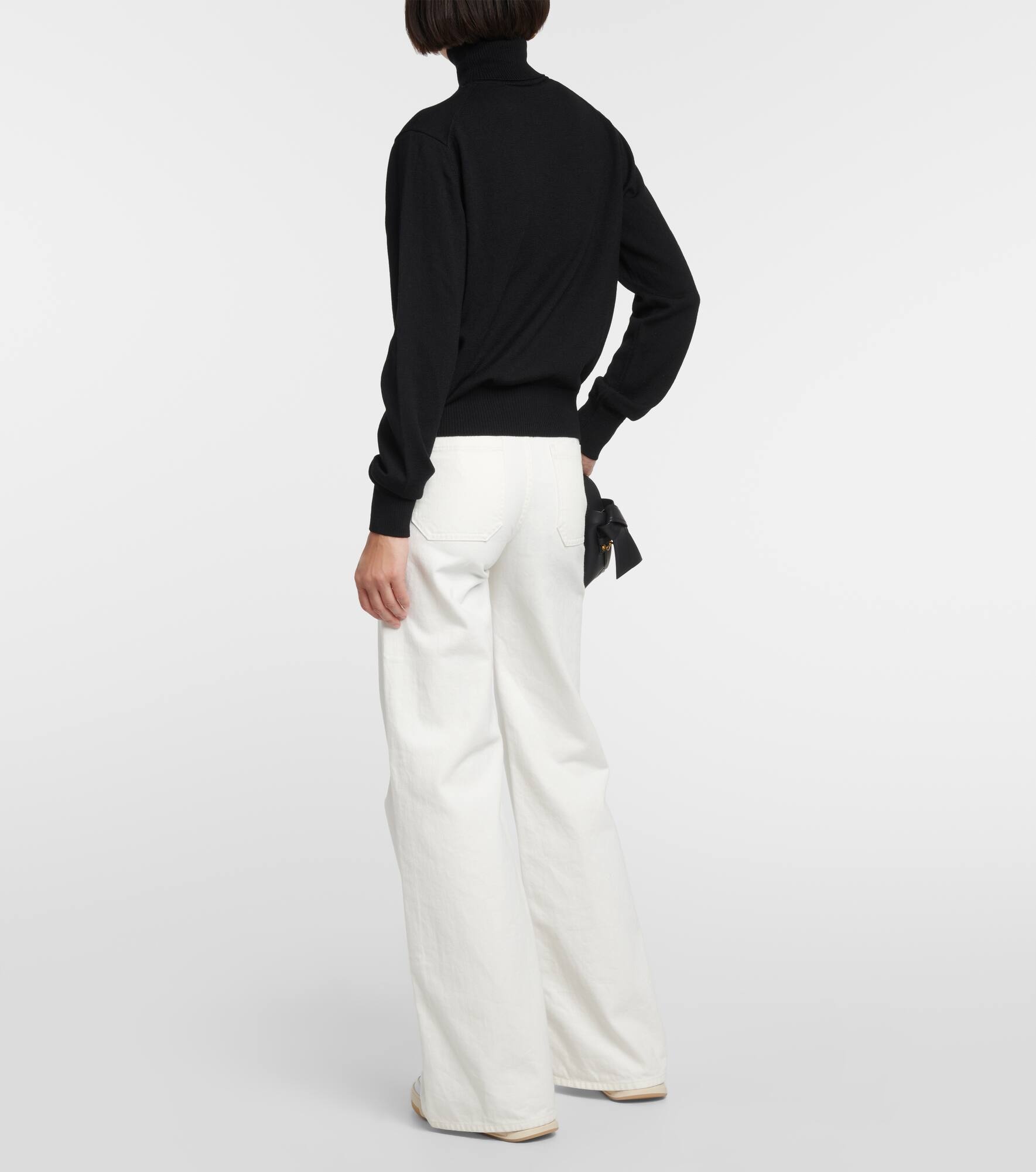 Ami De Cœur wool turtleneck sweater - 3