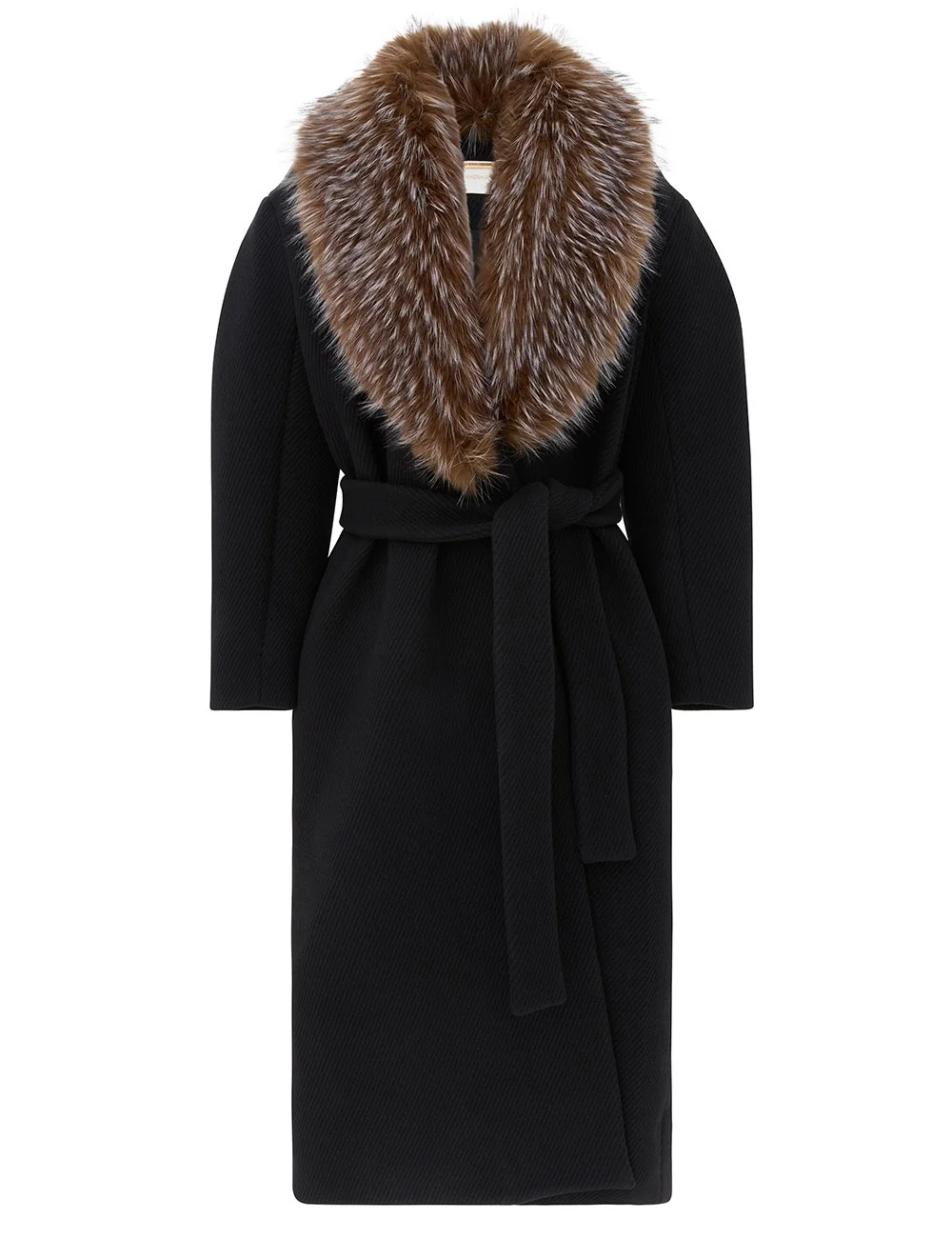VALIANT FAUX FUR COLLAR COAT - 1