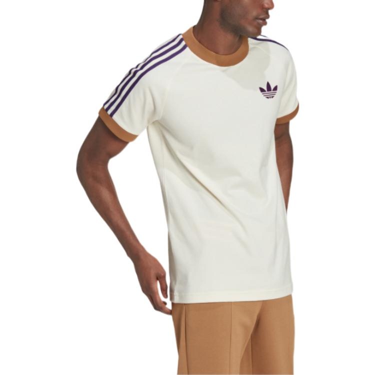 adidas Men's adidas originals Cali Tee Shoulder Stripe