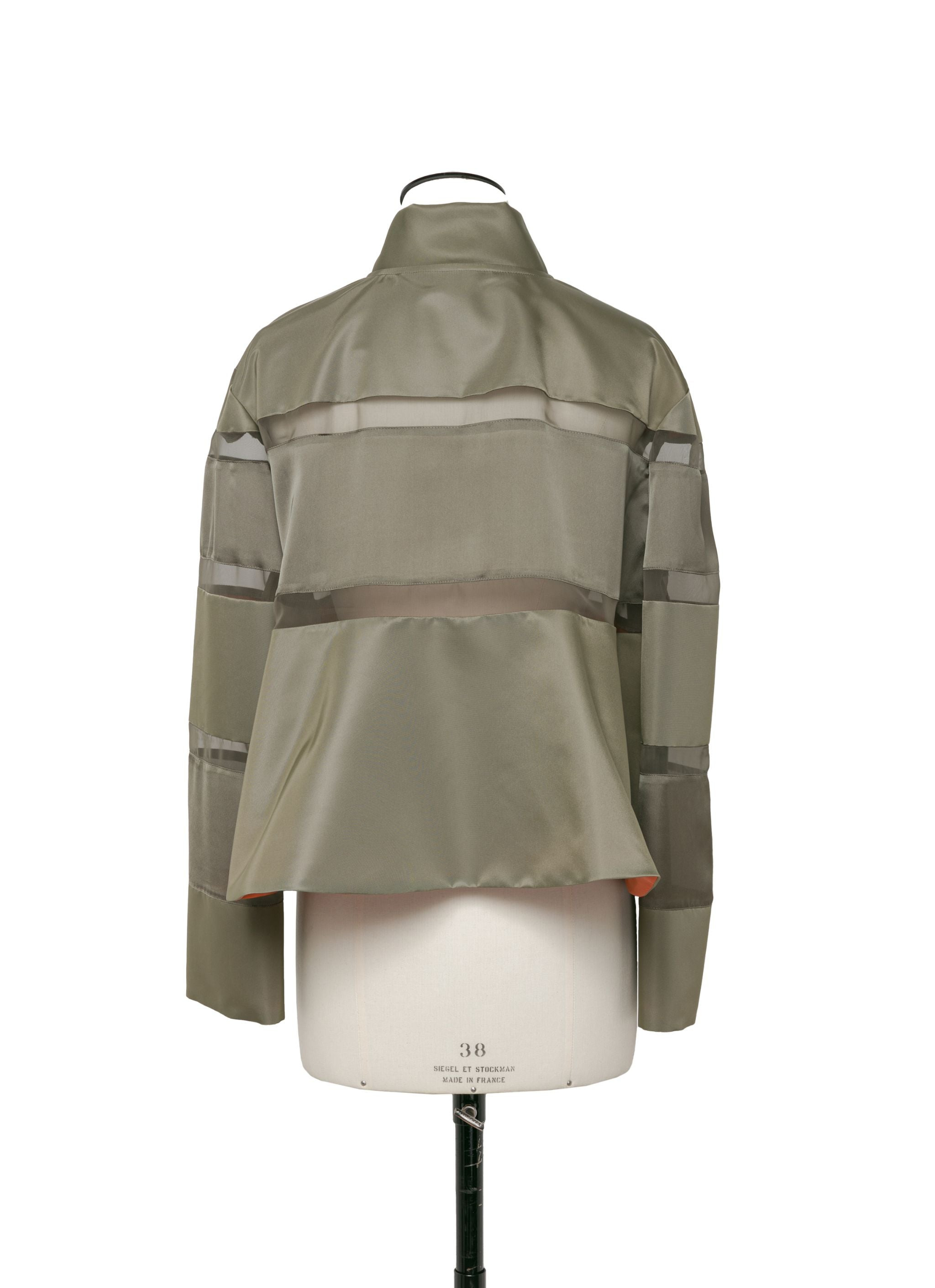 Nylon Twill Mix Blouson - 4