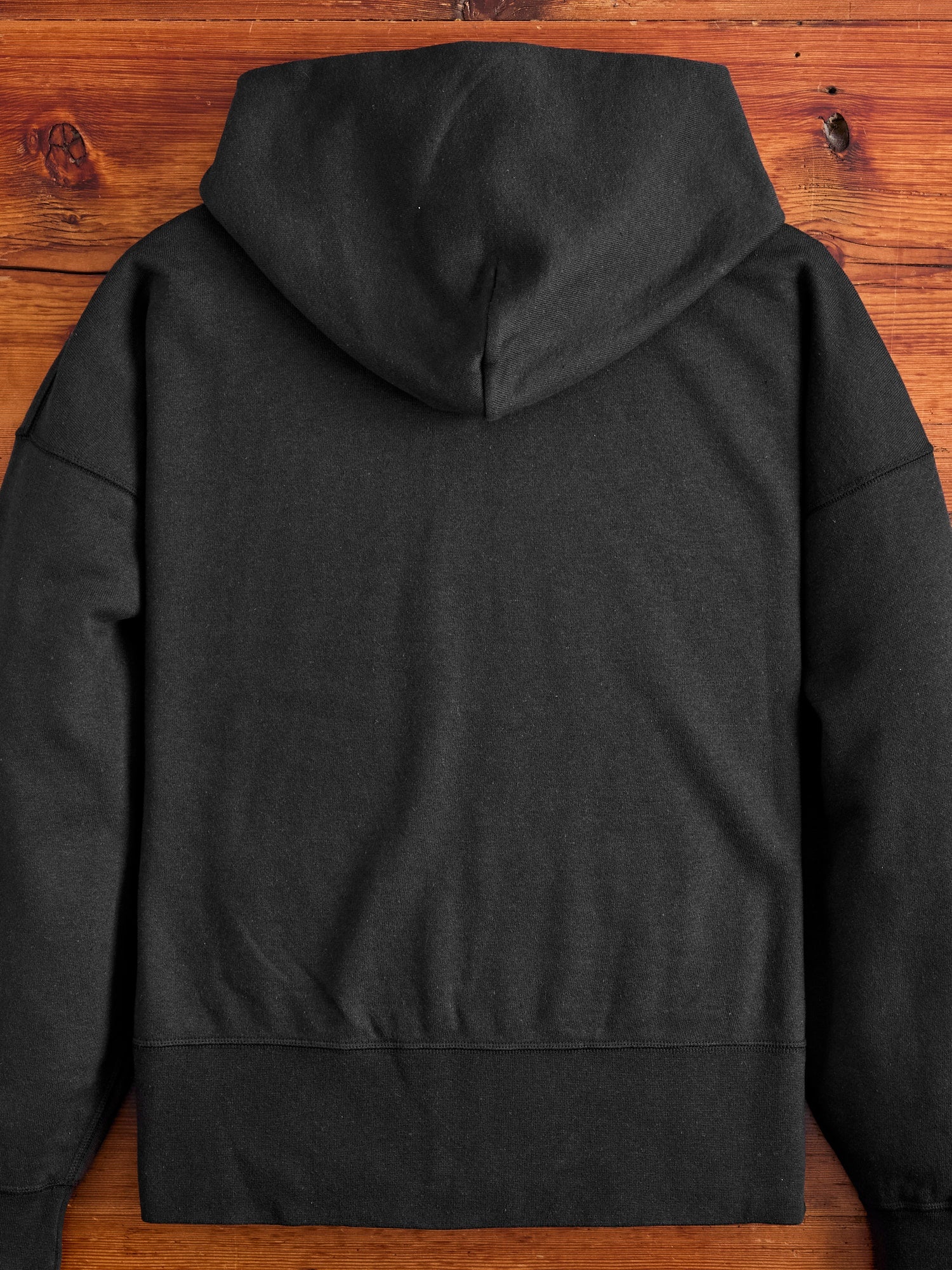 Court Zip Hoodie C/WS in Black - 8