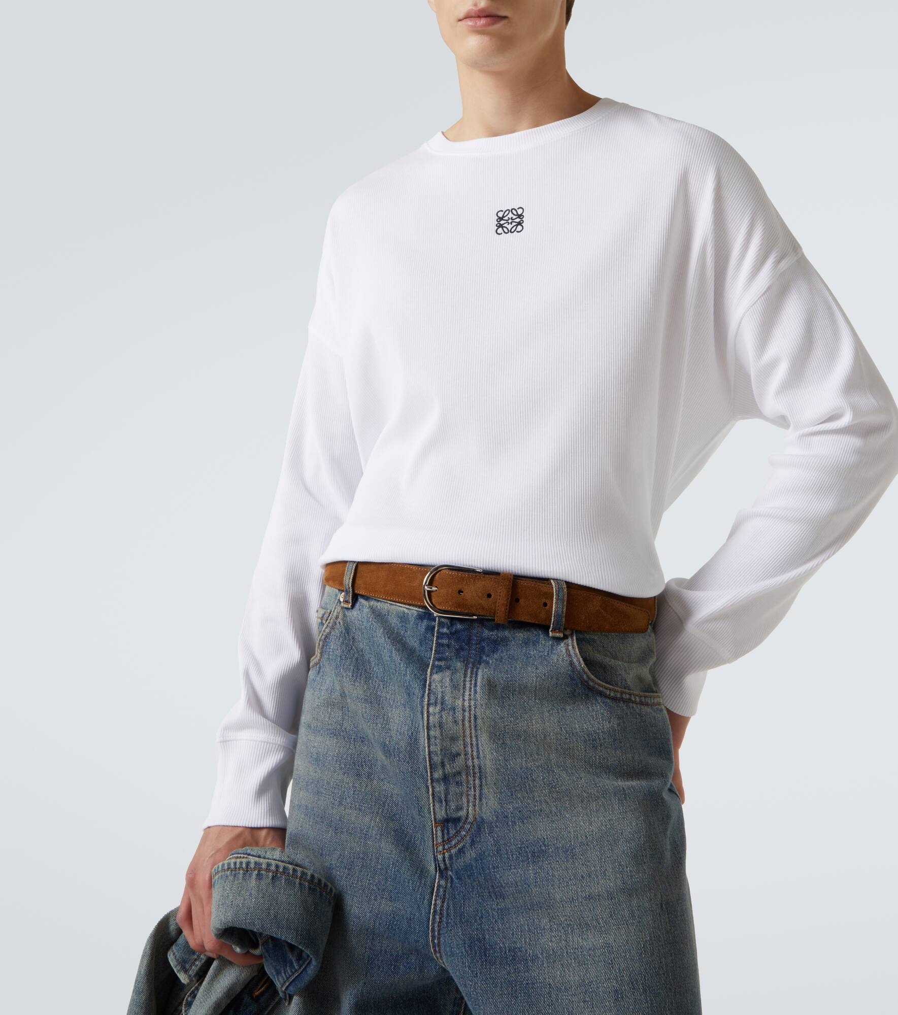 Anagram cotton jersey T-shirt - 5