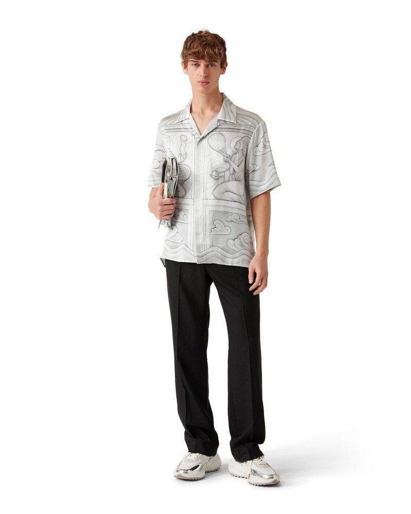 CASABLANCA Sacred Stone Silk Shirt | Casablanca Paris outlook