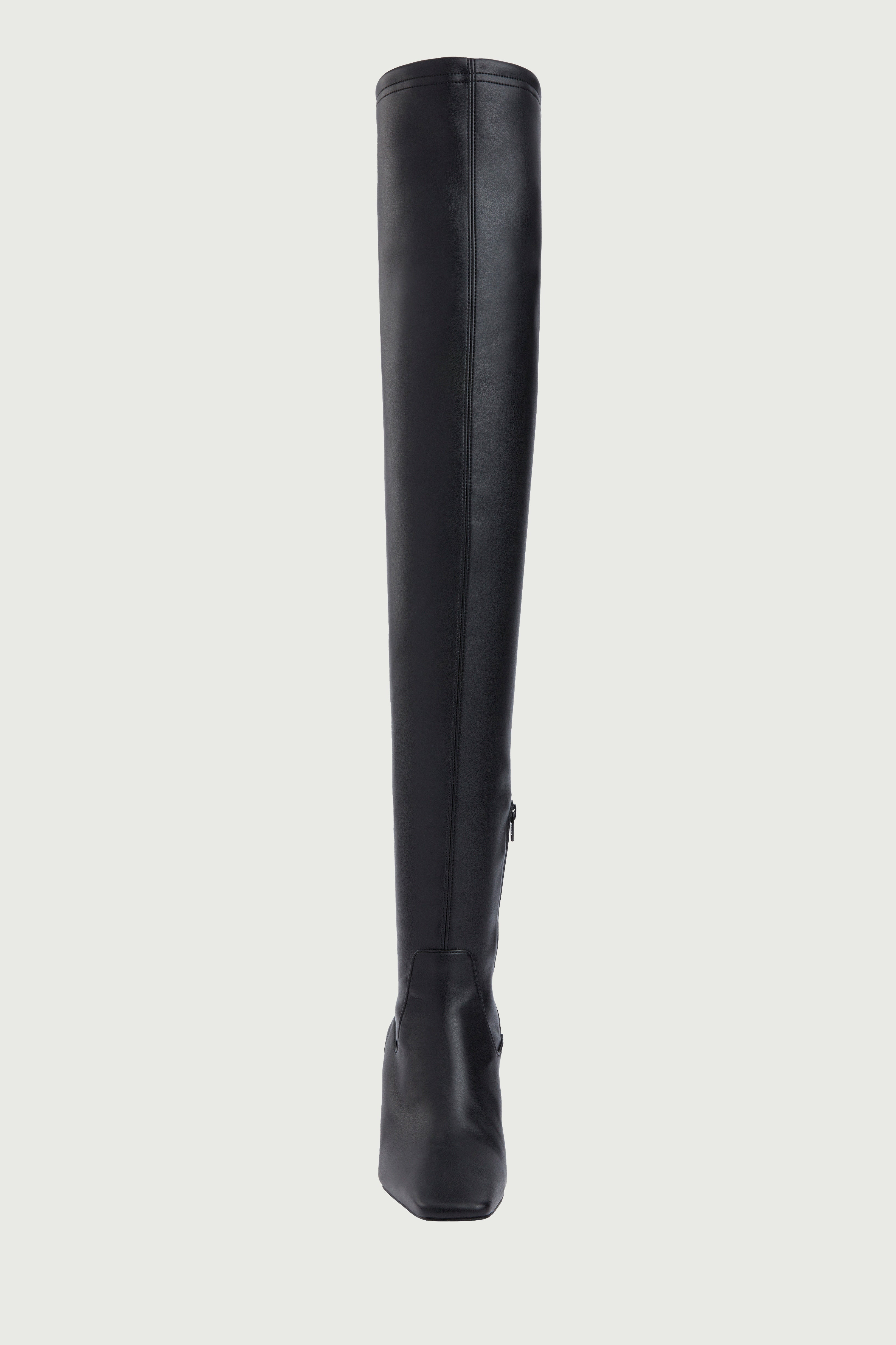 Stretch Thigh High Boot - 4