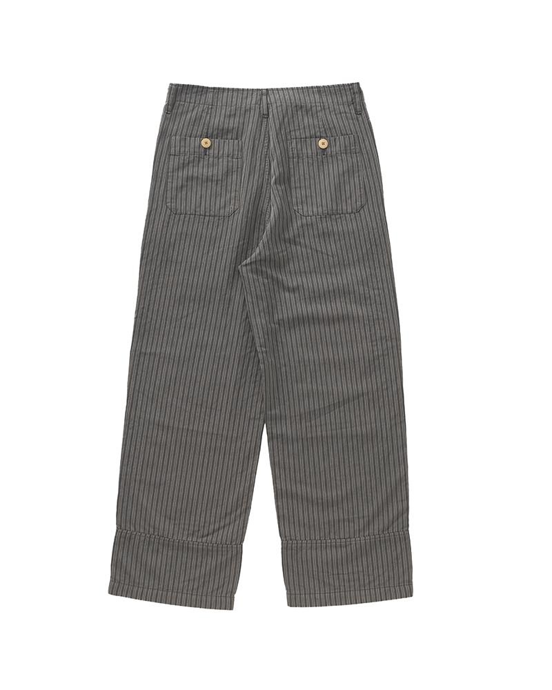 EX WIDE CHINO PANTS STRIPE BEIGE - 2