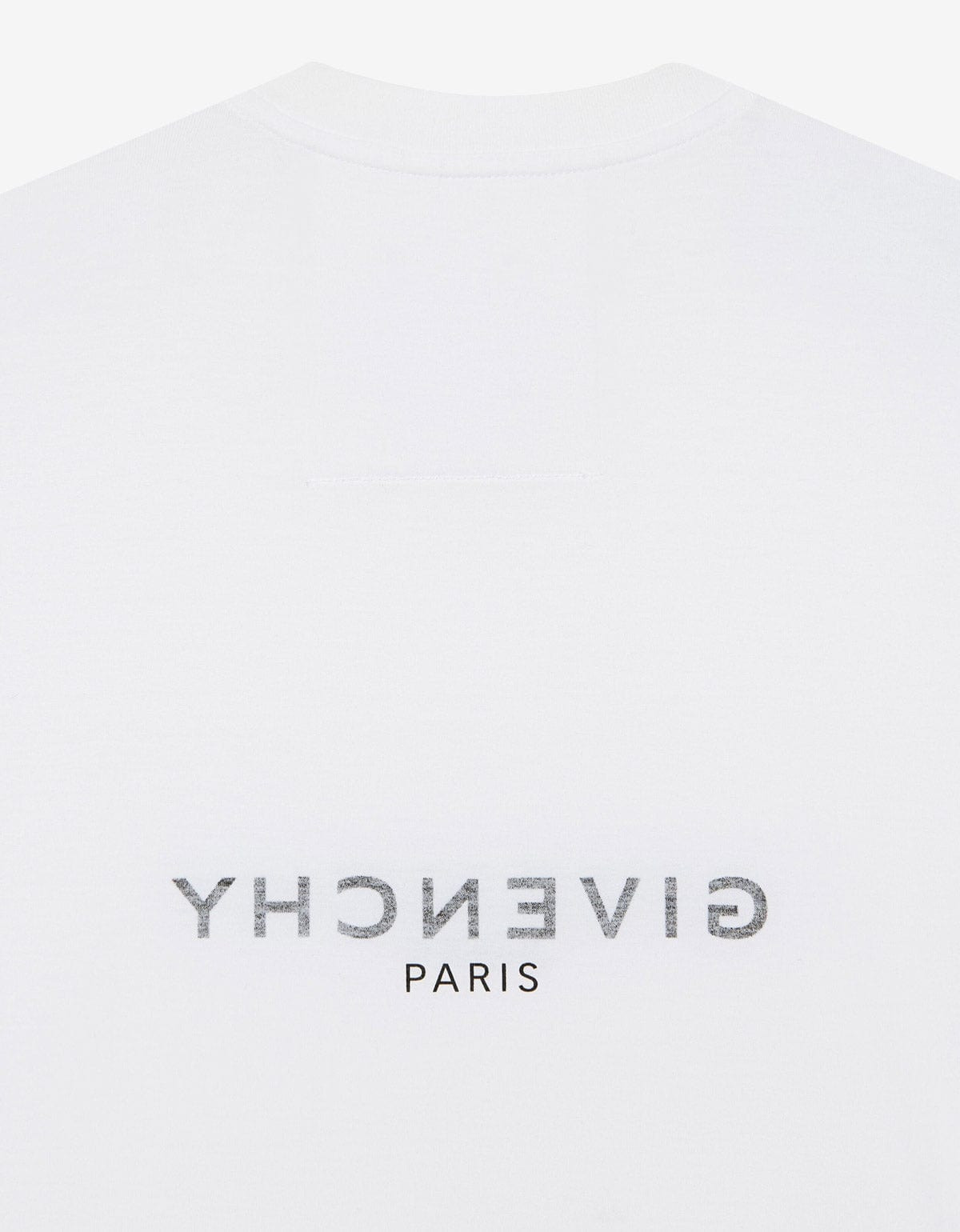 Givenchy White Reverse Logo Slim T-Shirt - 3