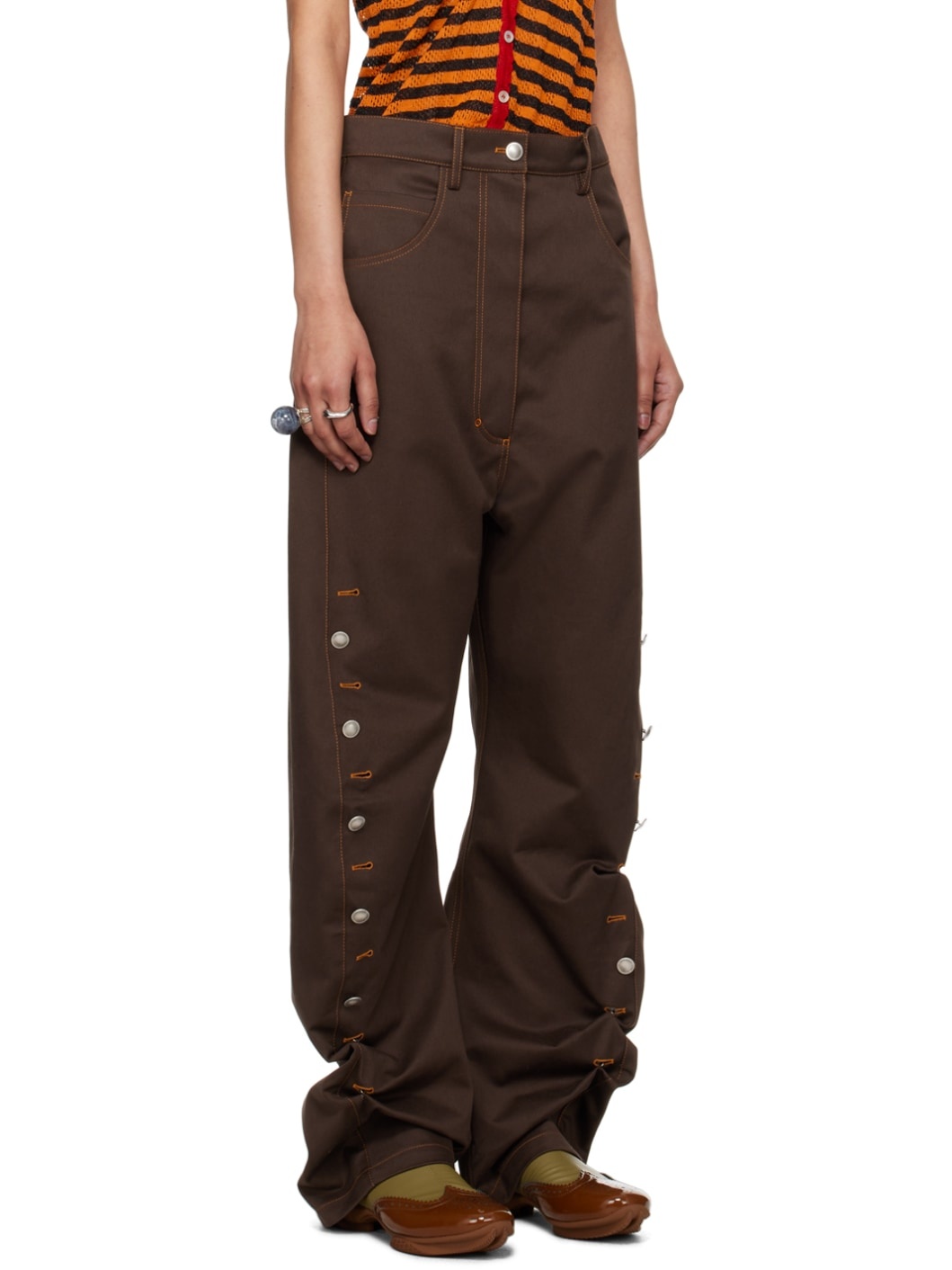 Brown Apollinaire Trousers - 2