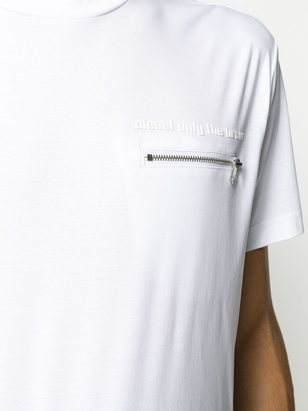 zip pocket T-shirt - 5