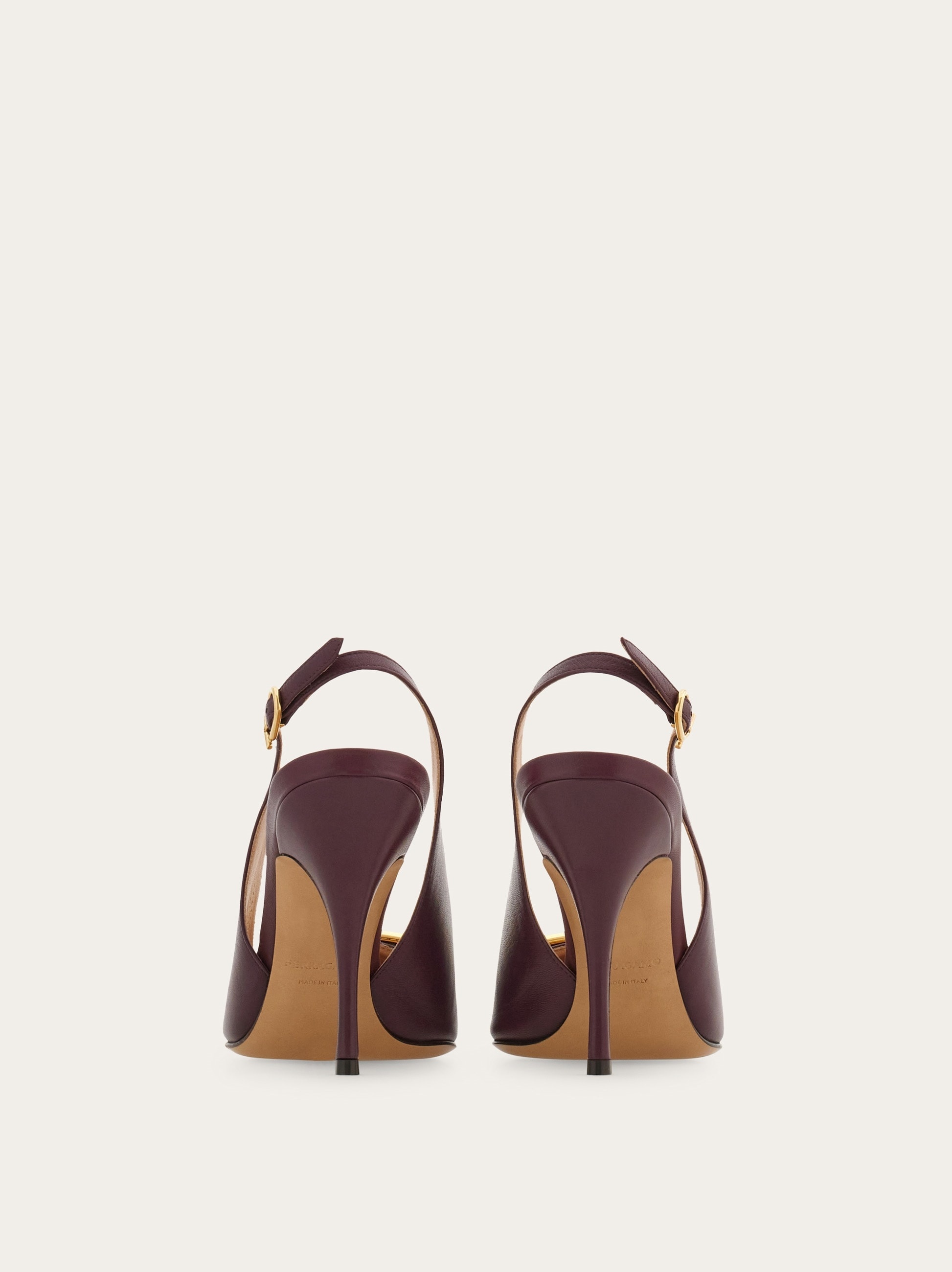 Maxi Gancini slingback pump - 4