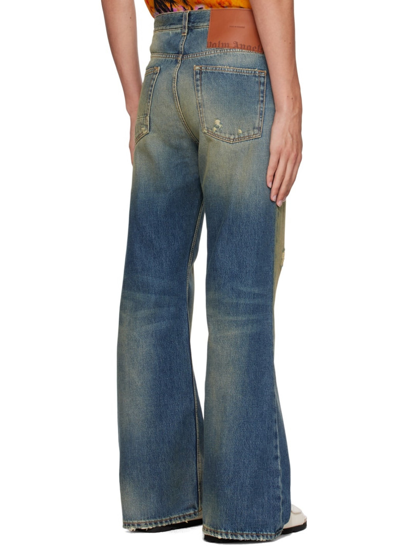 Blue Distressed Jeans 3