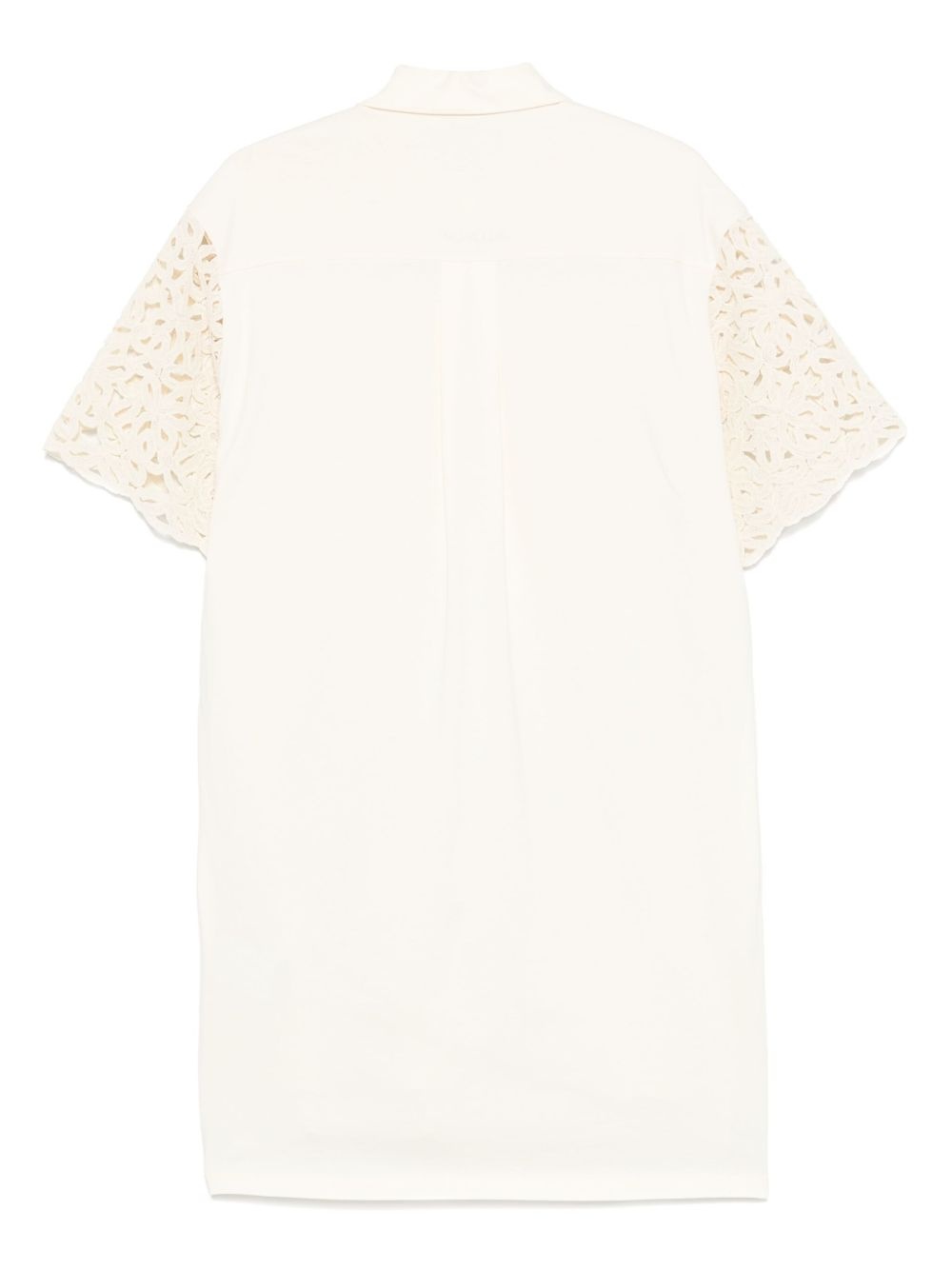 panelled mini dress - 2
