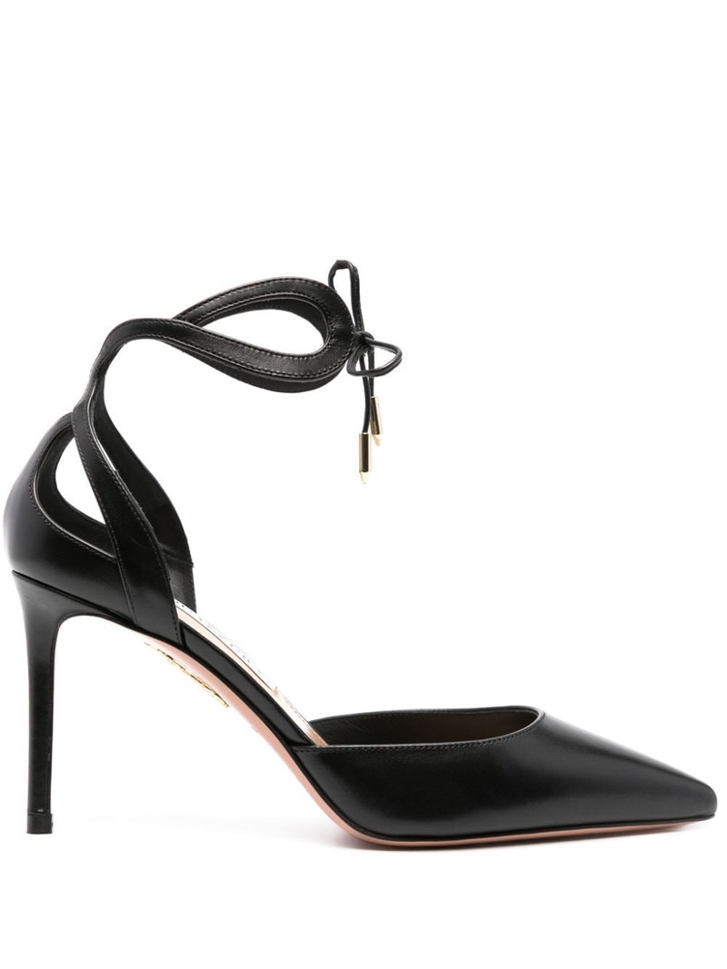 Tessa 105mm leather pumps 1