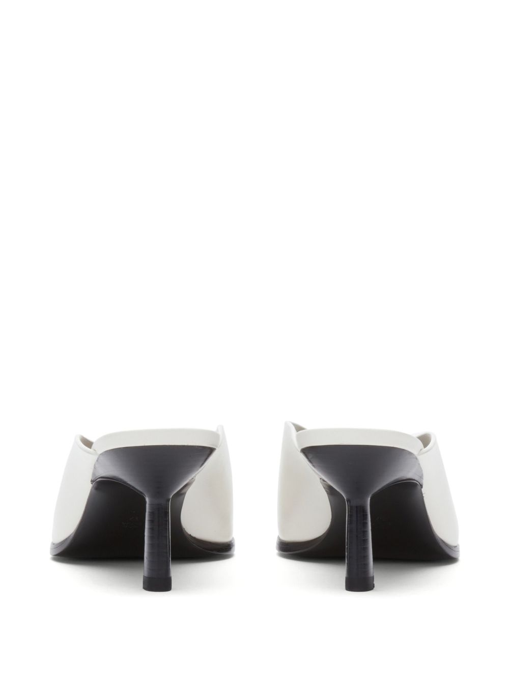 68mm square-toe mules - 3