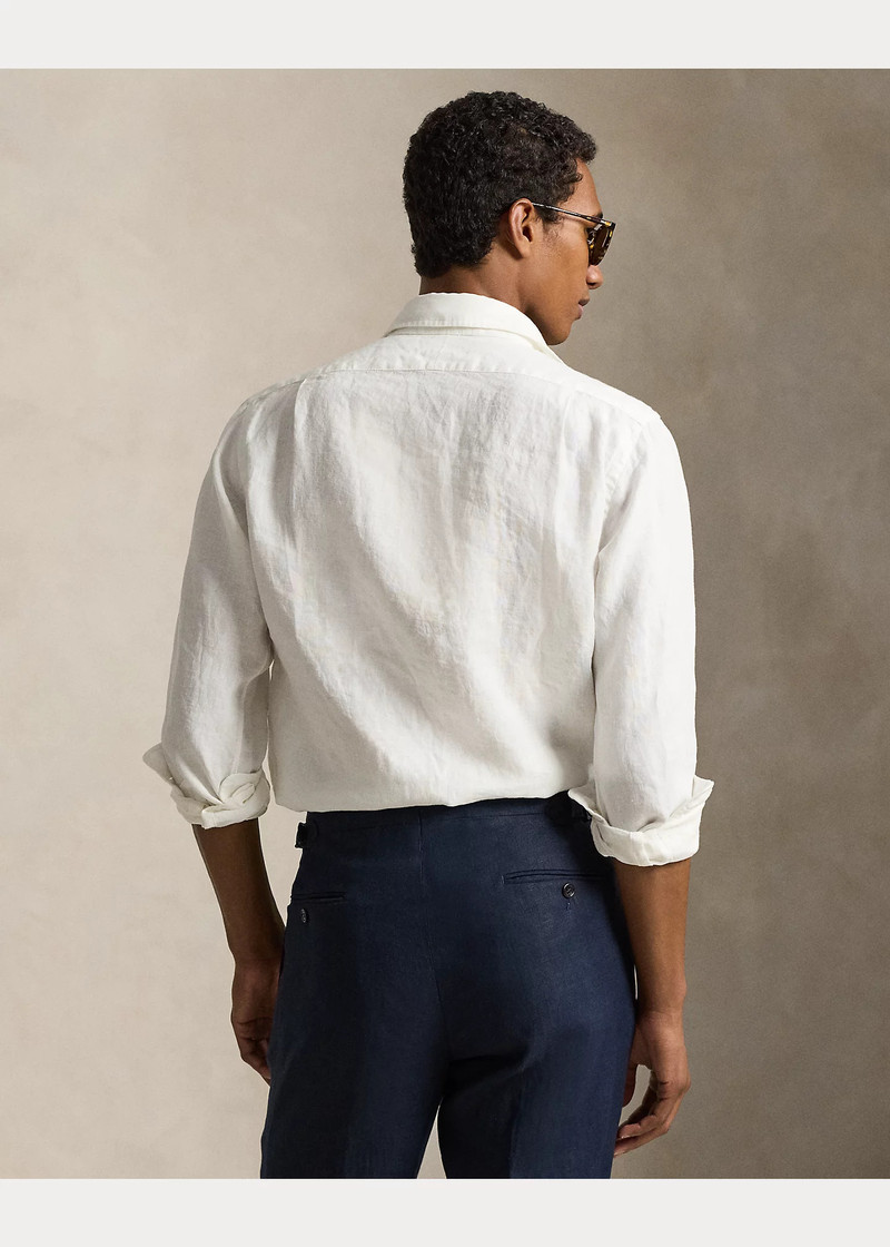 Wimbledon Classic Fit Linen Shirt 4