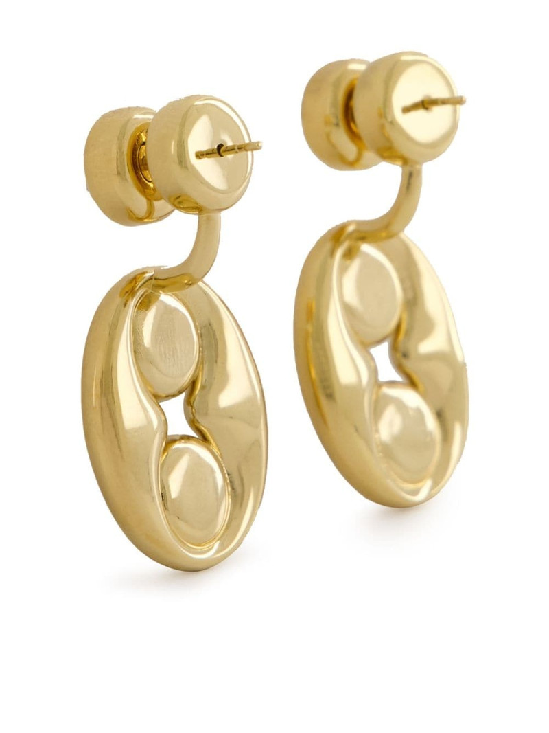 Amina Muaddi Iris earrings outlook
