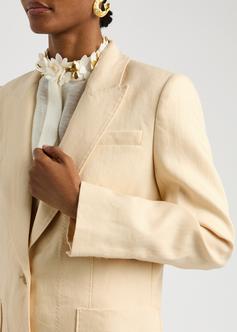 Zimmermann Illuminate Linen Blazer - 5