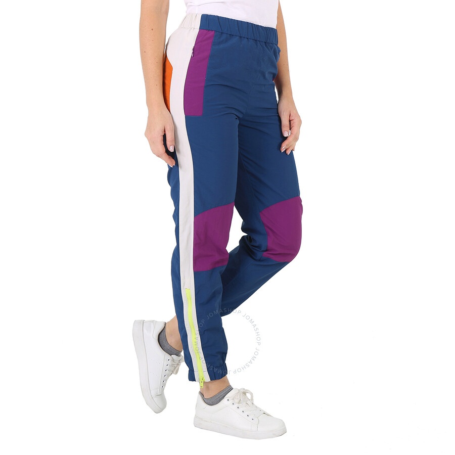 Kenzo Ladies Colorblock Sport Tracksuit Nylon Trousers - 5