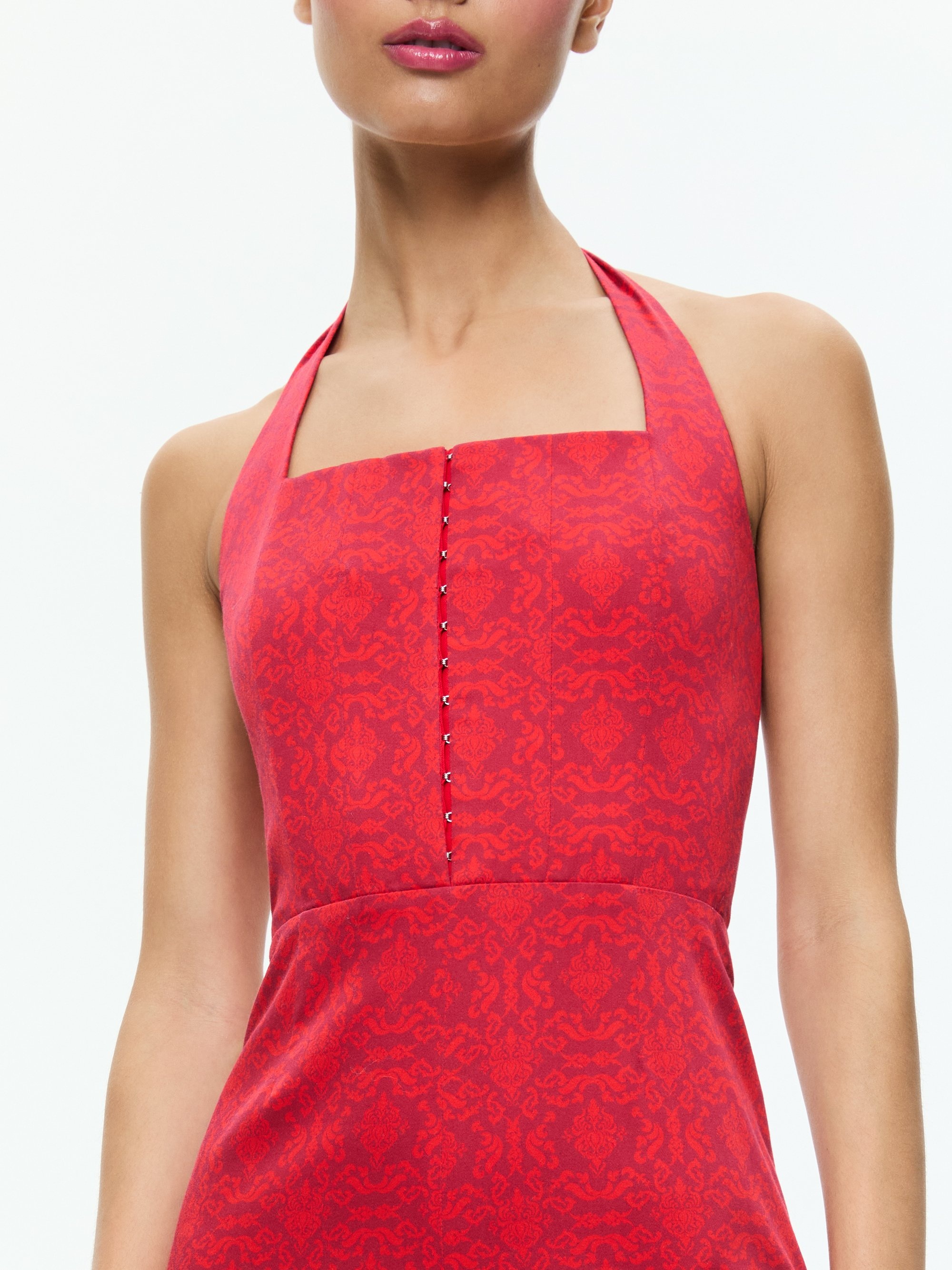 AIDA CROPPED HALTER JUMPSUIT - 3