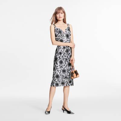 Louis Vuitton Ombré Lace Effect Sequin Embroidered Dress outlook