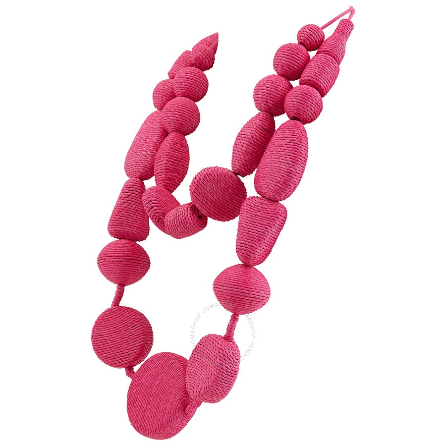 Max Mara Weekend Ladies Haway Necklace In Fuscia - 4