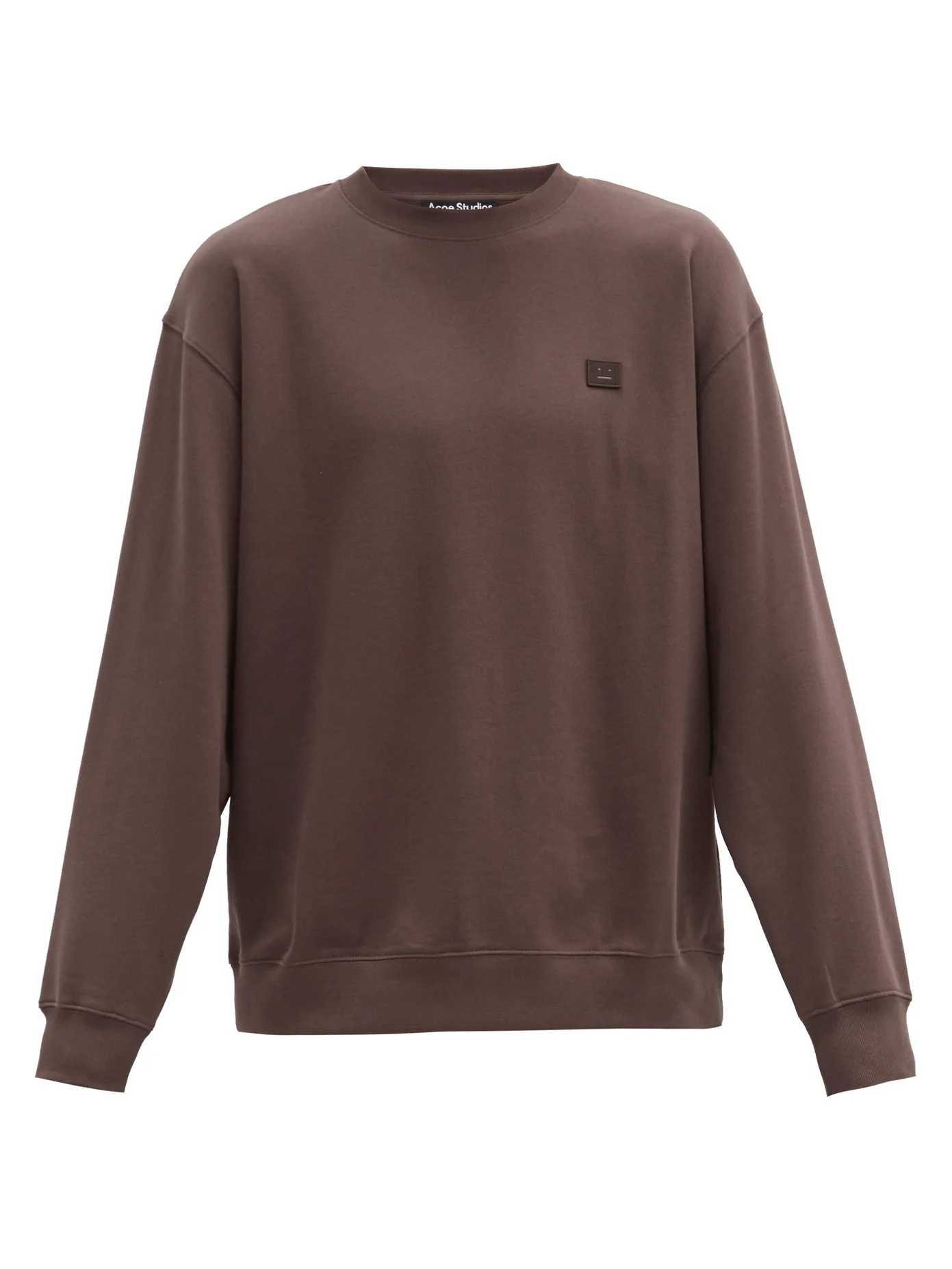 Forba Face oversized cotton-jersey sweatshirt - 1