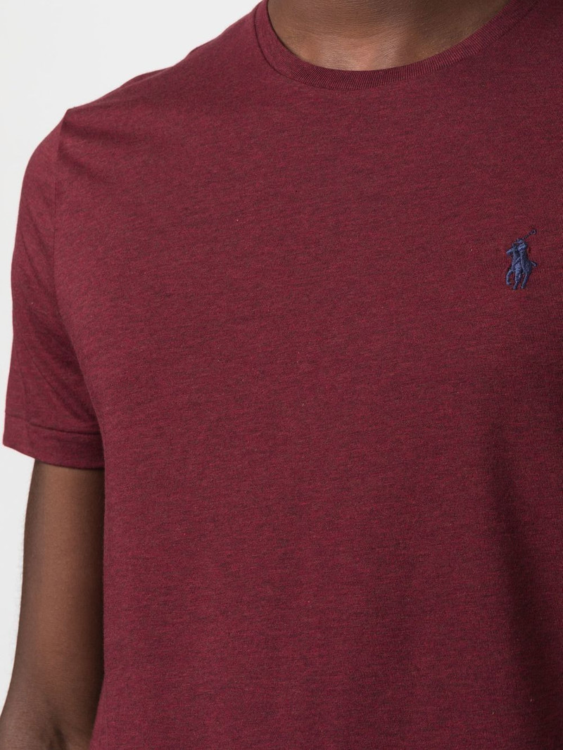 embroidered crew-neck T-shirt 5