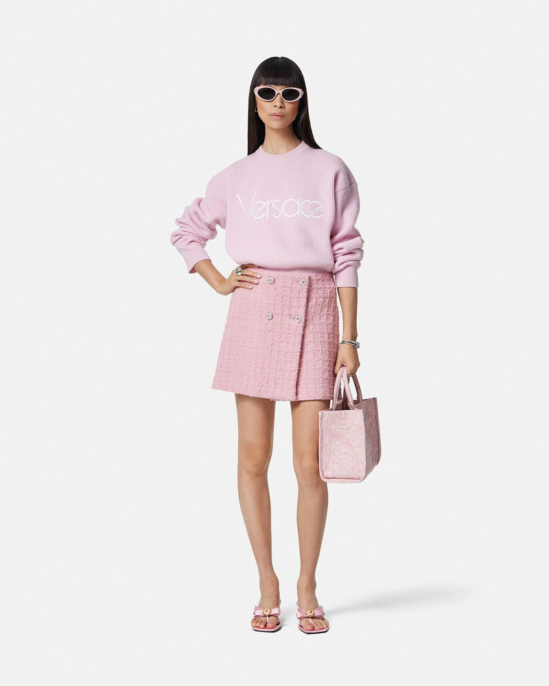 VERSACE 1978 Re-Edition Logo Sweater outlook