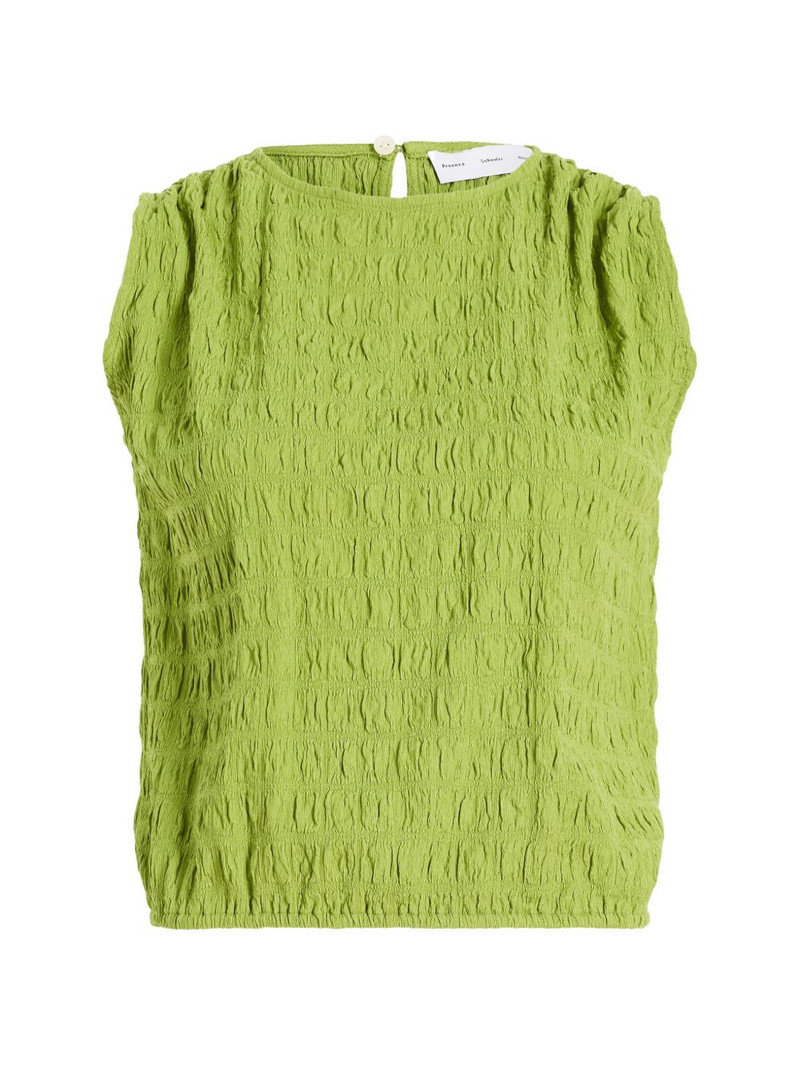 Bradley textured crew-neck blouse 1