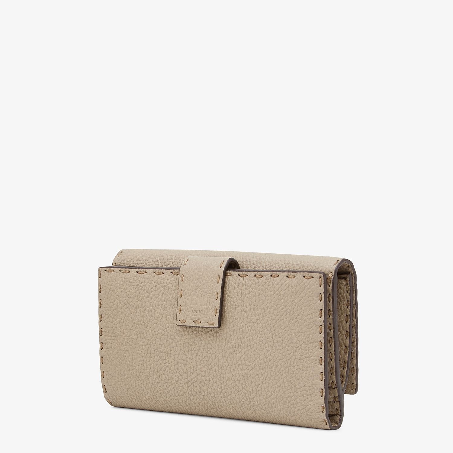 Beige leather wallet - 2