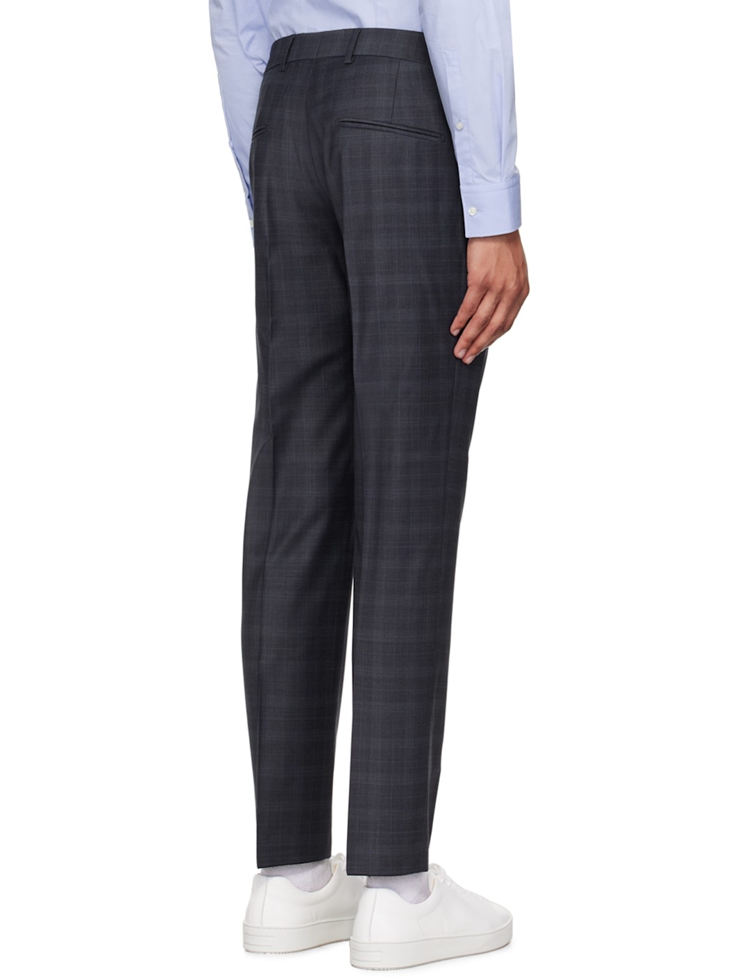Navy Tenuta Trousers - 3