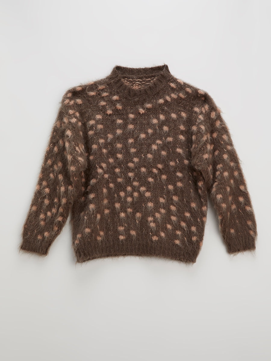 Monster Pullover Thick Beige - 1