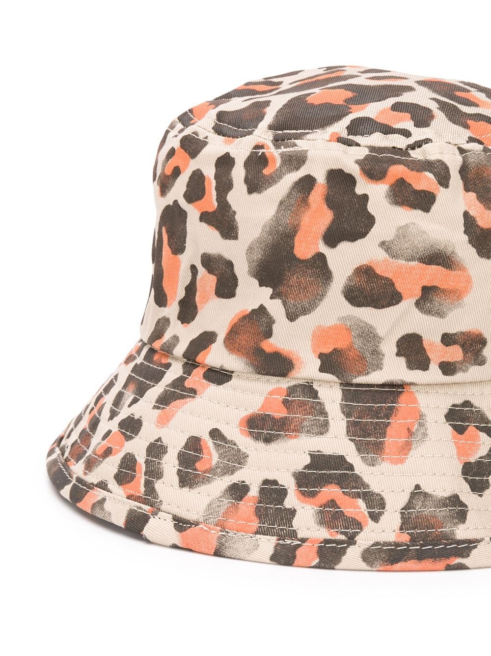 leopard print bucket hat - 2