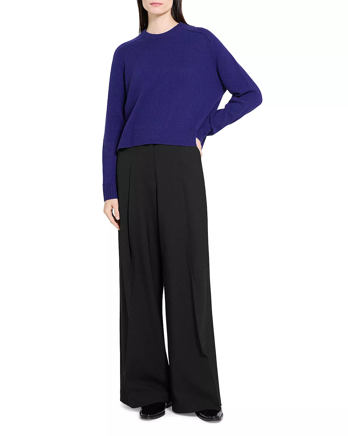 Cashmere Cropped Sweater - 2