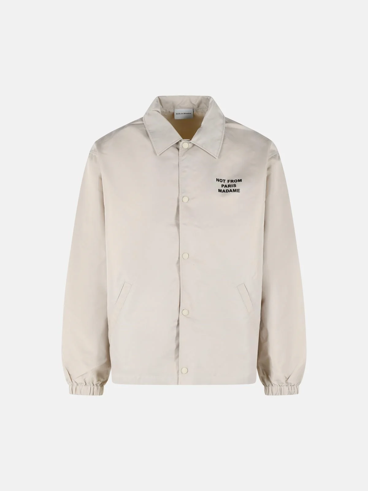 IVORY NYLON JACKET - 1