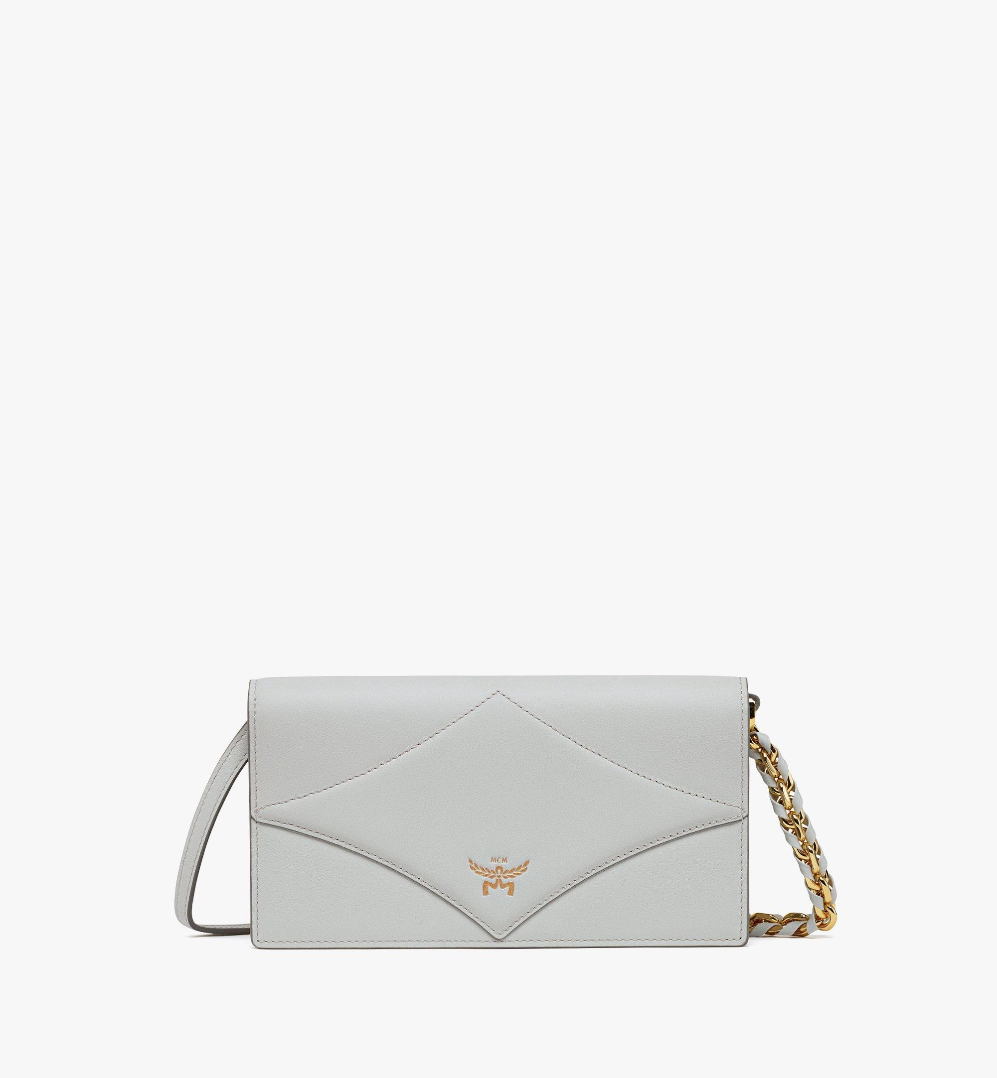 Diamond Chain Wallet in Calf Leather - 1