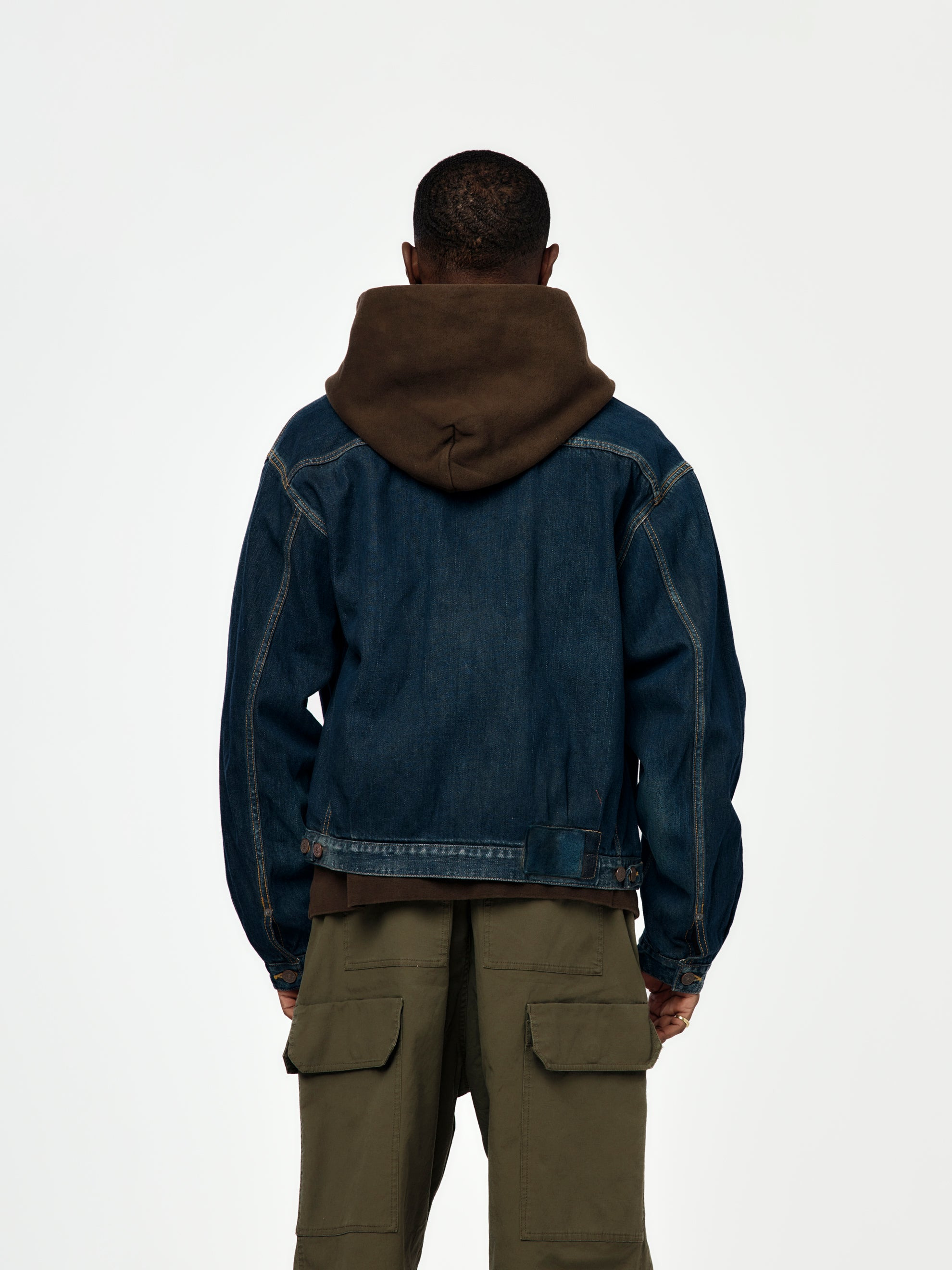 visvim SS 101X JKT DMGD MUD OD - 0125205006001 | REVERSIBLE