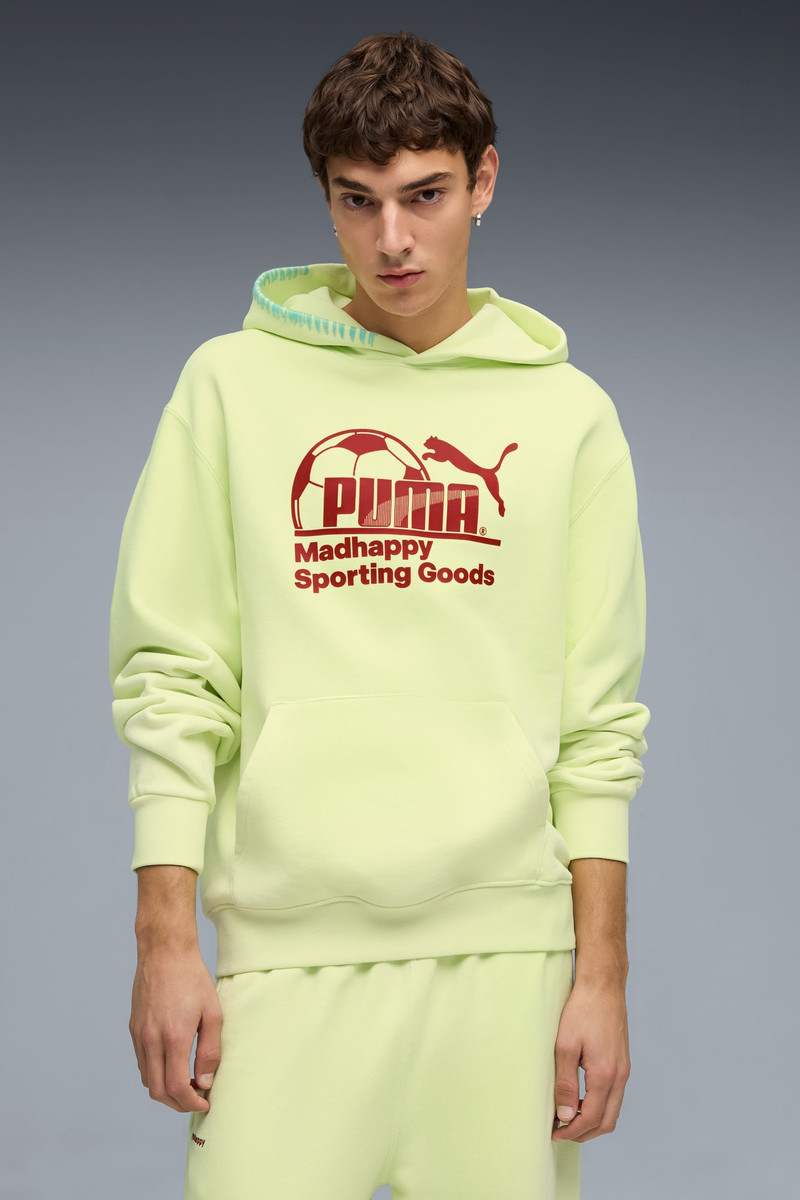 PUMA PUMA x MADHAPPY Fleece Hoodie outlook