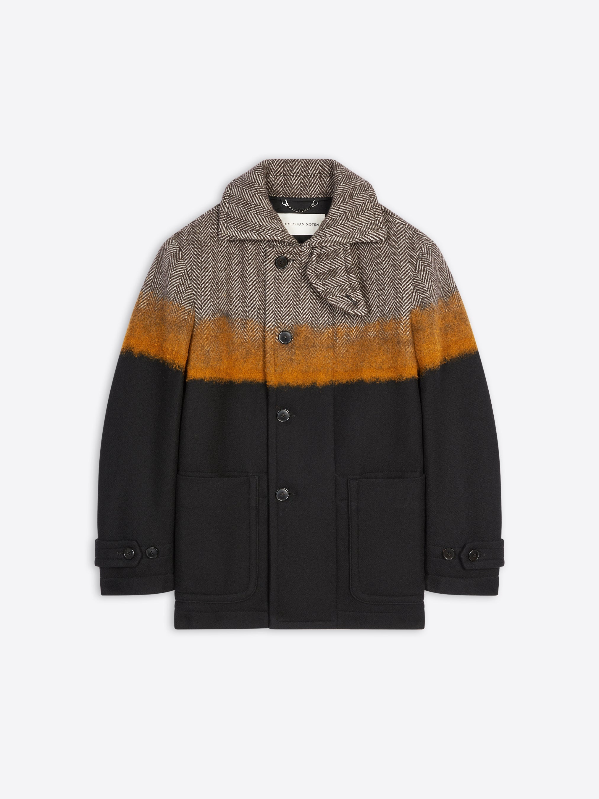 Dries Van Noten NEEDLE PUNCH COAT | REVERSIBLE