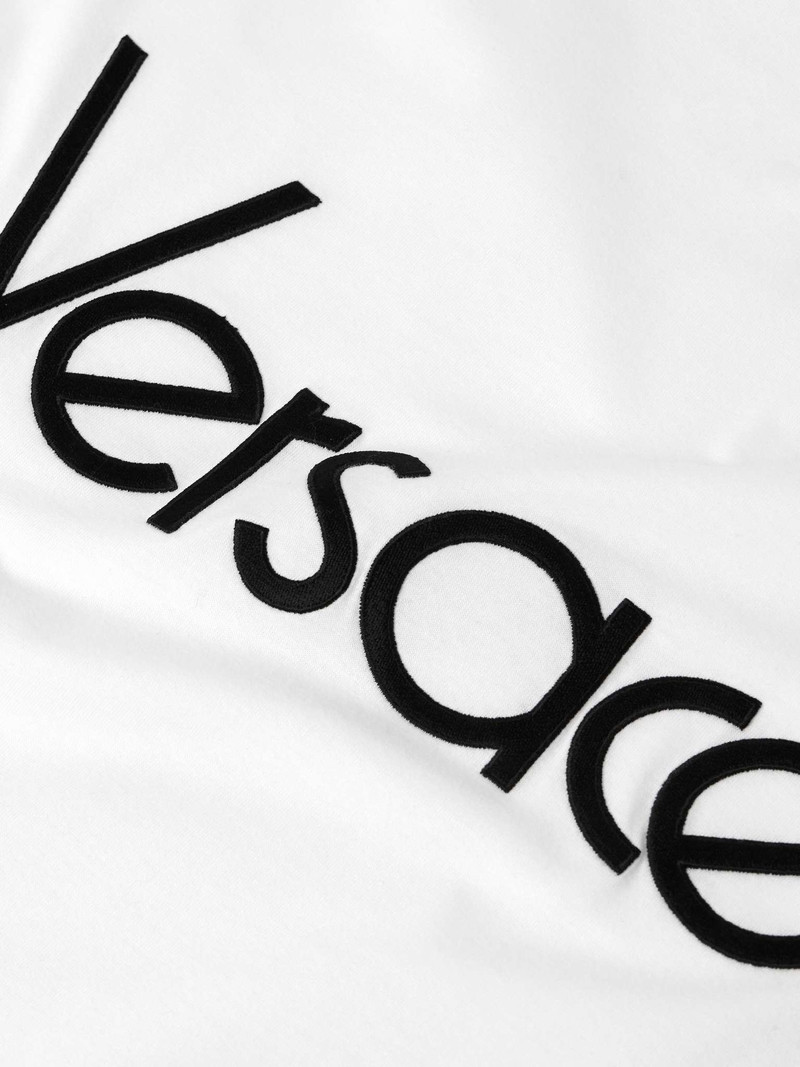 Logo-Embroidered Cotton-Jersey T-Shirt 4