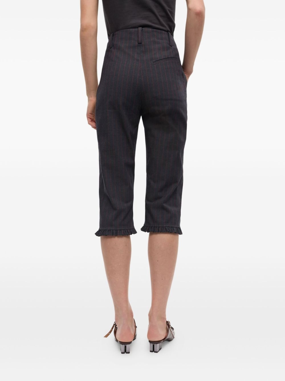 pinstriped trousers - 4