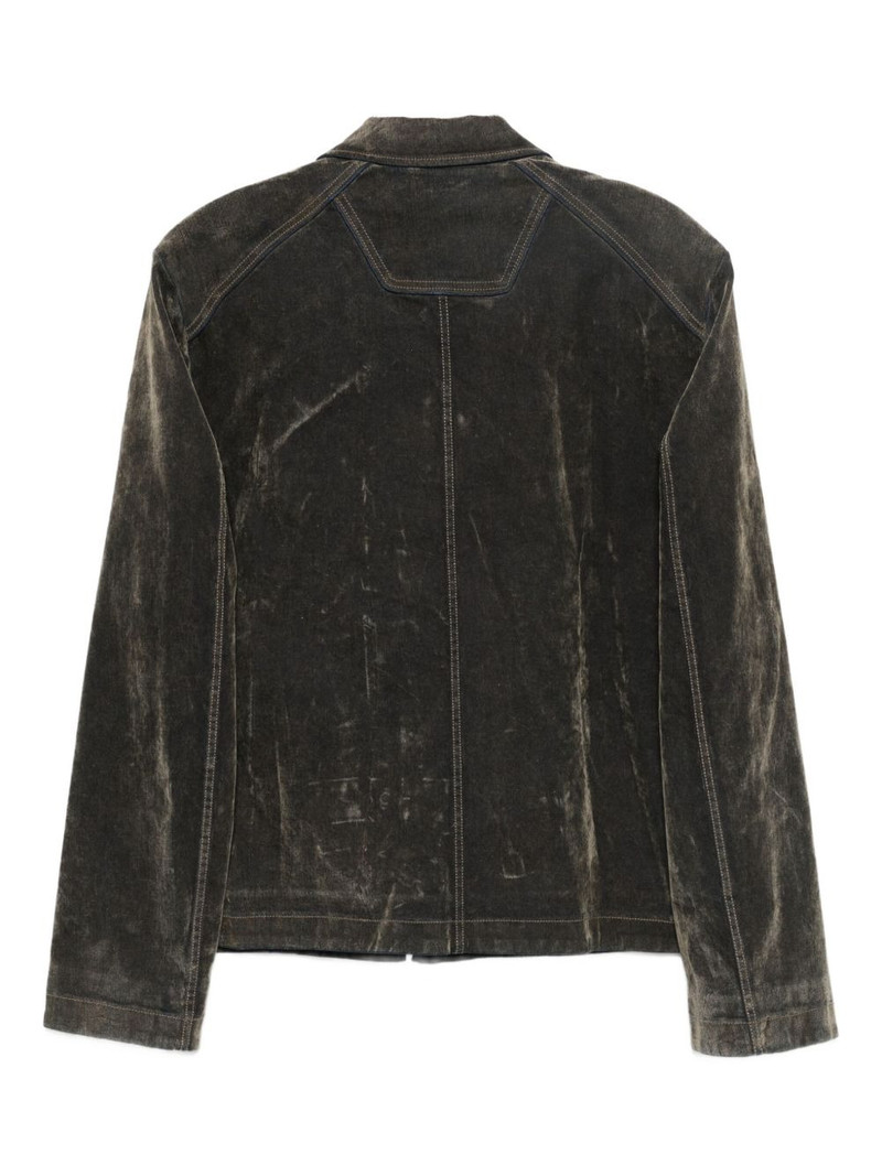 JUUN.J zip-fastening cotton jacket outlook