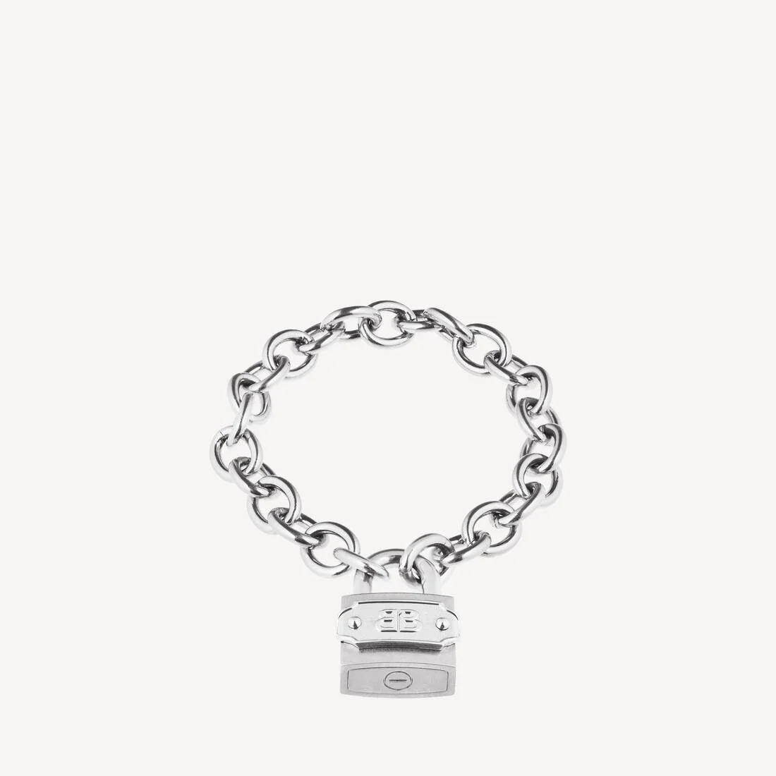 Bb Padlock Bracelet in Silver/antique Silver - 1