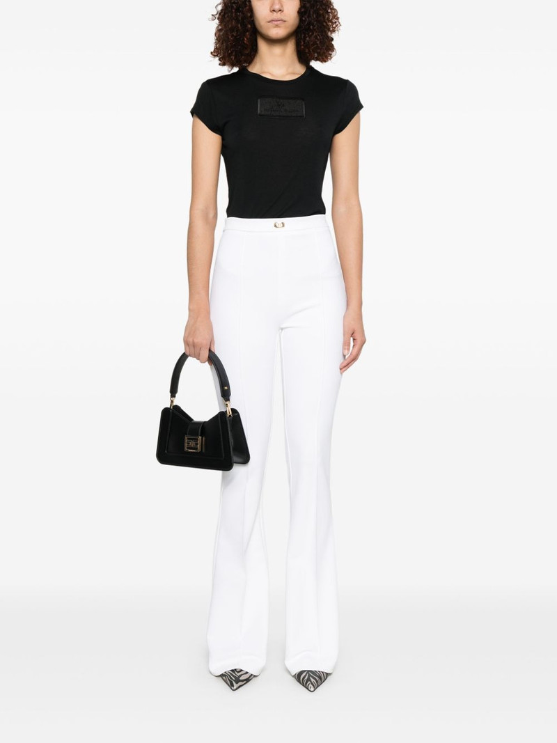 ELISABETTA FRANCHI logo-patch T-shirt outlook