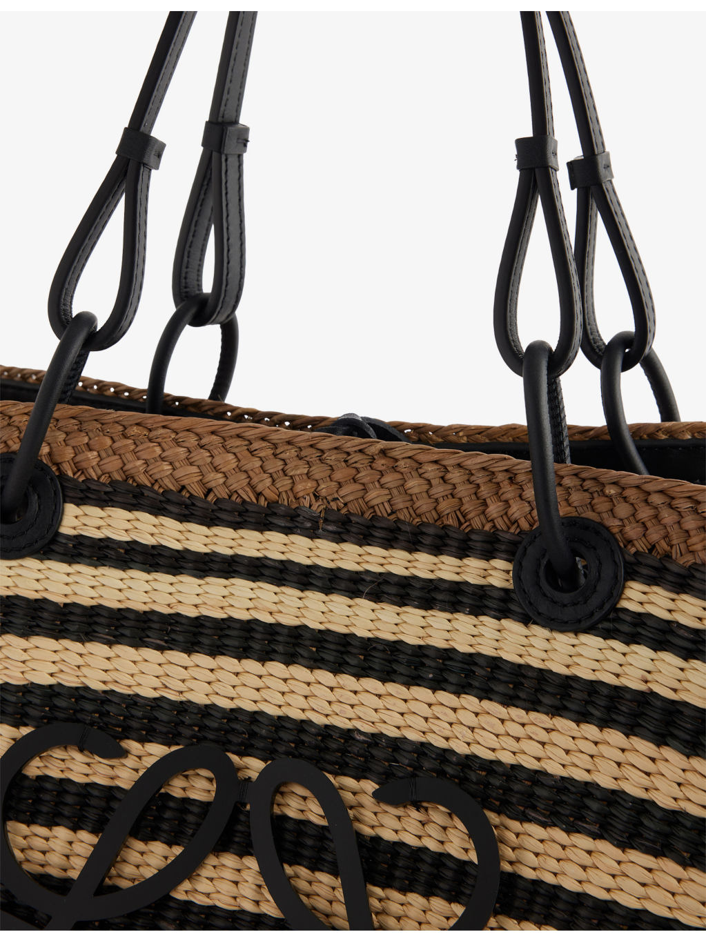 Anagram Large Palm Basket Bag - 3